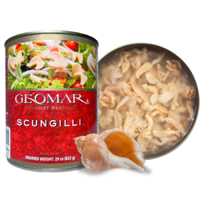 GEOMAR Scungilli (Sliced Conch) –Ready-to-Eat Seafood